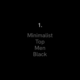 Minimalist V-Neck Scrub Top (Black)
