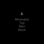 Minimalist V-Neck Scrub Top (Black)