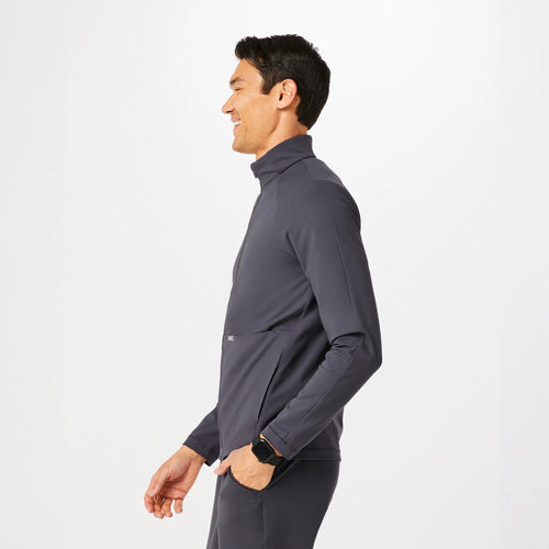 Essential Scrub Jacket (Steel Grey)