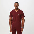 Kare Essential Scrub Top (Burgandy)