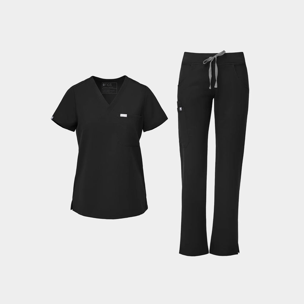 Essential Scrub Set (Black)