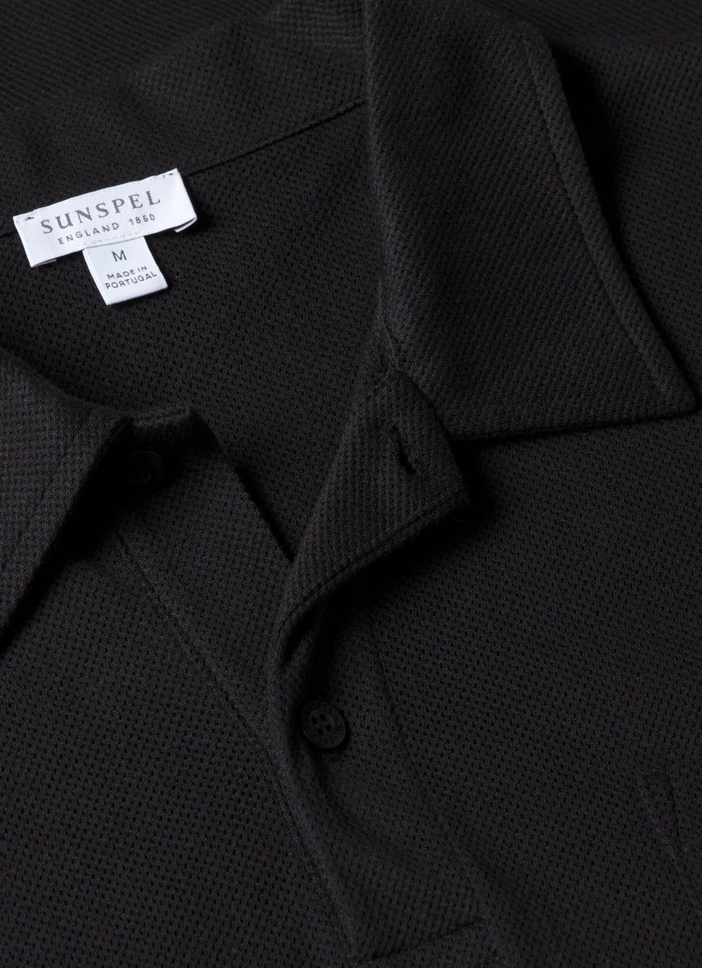 DRYLO™ Premium Cotton DryFit Polo T-Shirt (Black)