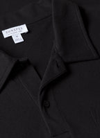DRYLO™ Premium Cotton DryFit Polo T-Shirt (Black)