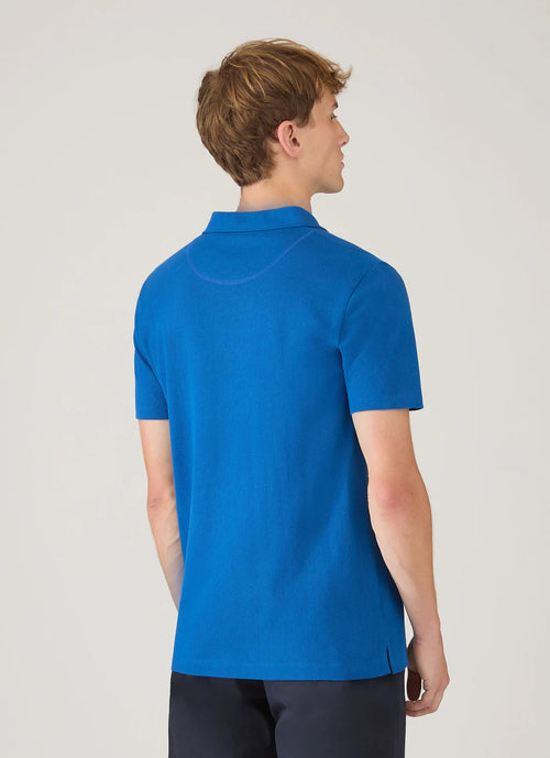 DRYLO™ Premium Cotton DryFit Polo T-Shirt (Royal Blue)