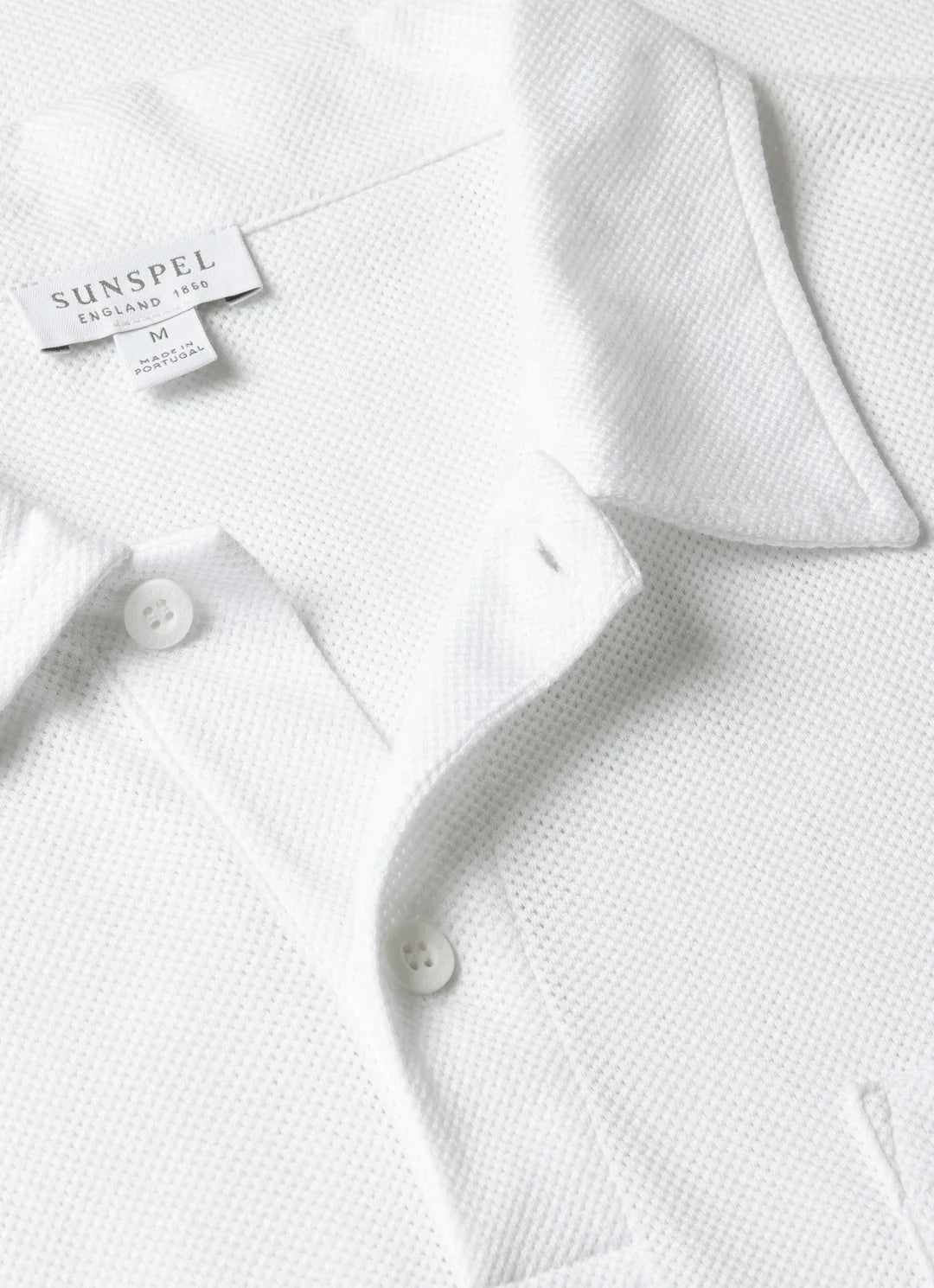 DRYLO™ Premium Cotton DryFit Polo T-Shirt (White)