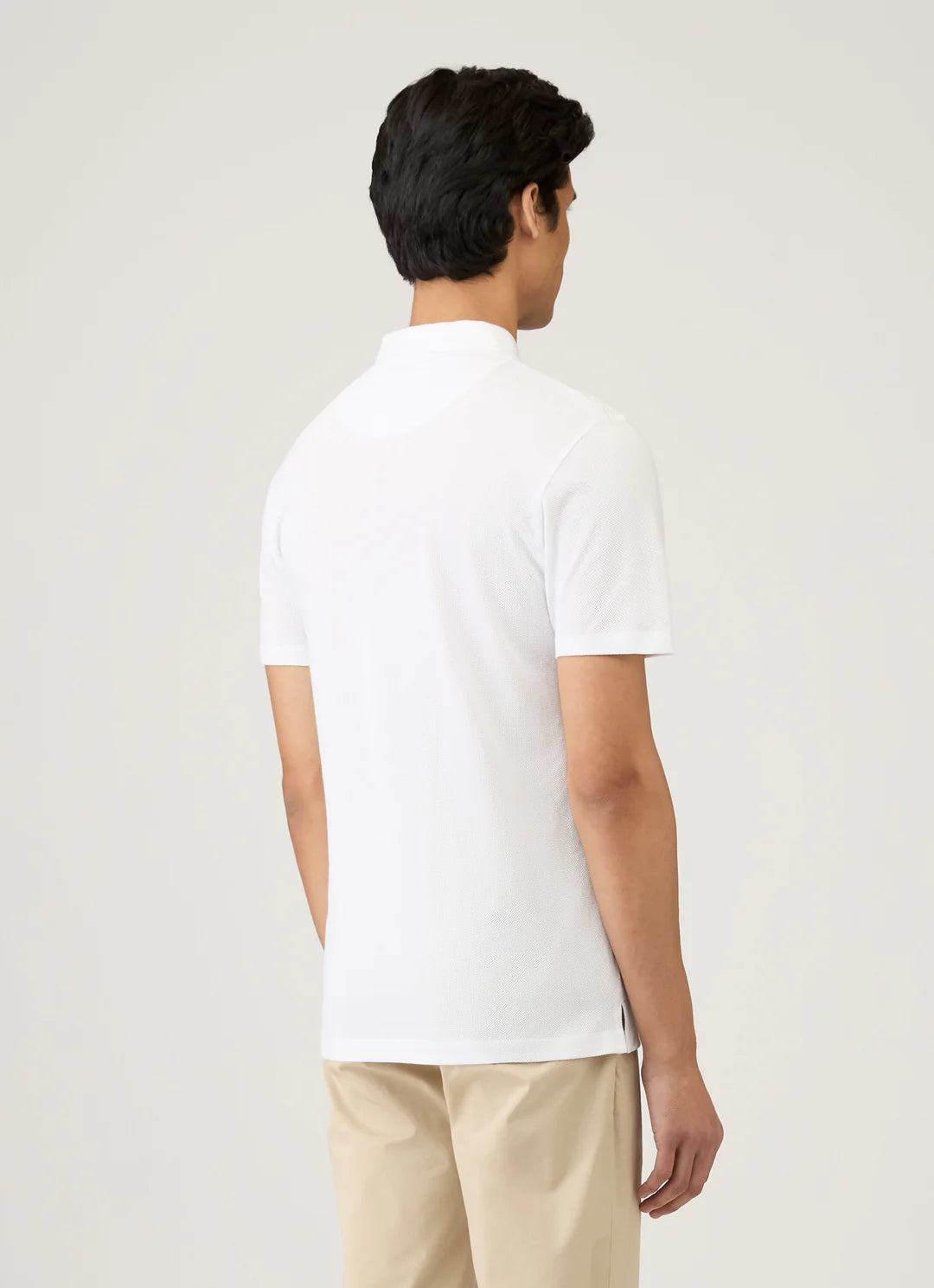 DRYLO™ Premium Cotton DryFit Polo T-Shirt (White)